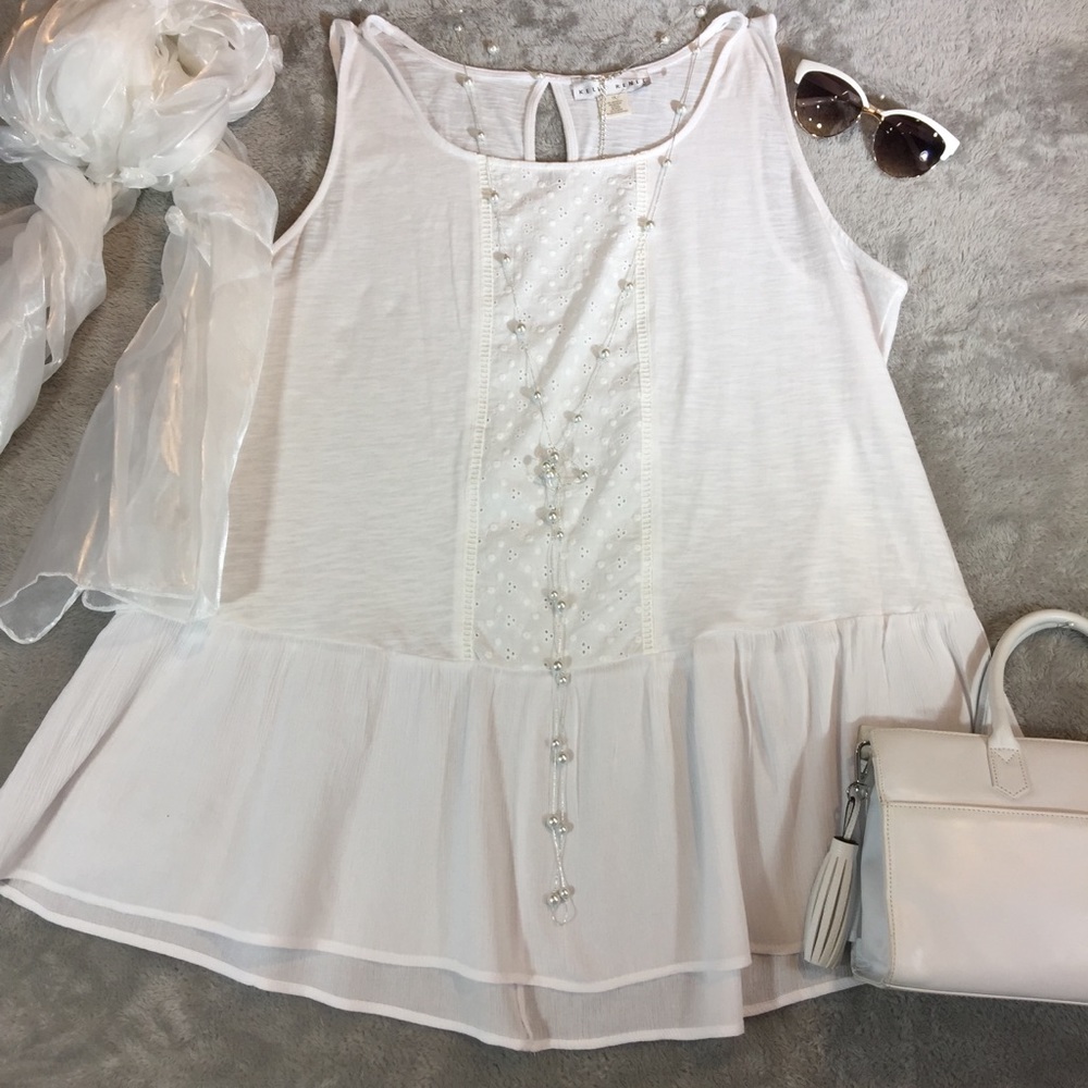 NWOT White Tank